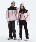 North Face 1996 Retro Nuptse Jacket Black/Pink NEW